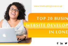 top 20 business website developers in london